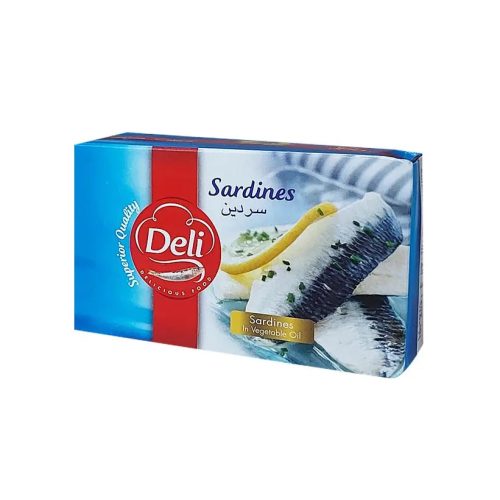DELI SARDINES V.OIL 125G