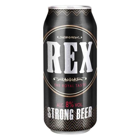 REX 8% STRONG CAN 50CL