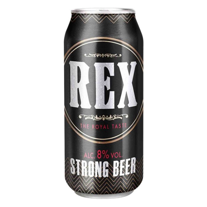 REX 8% STRONG CAN 50CL