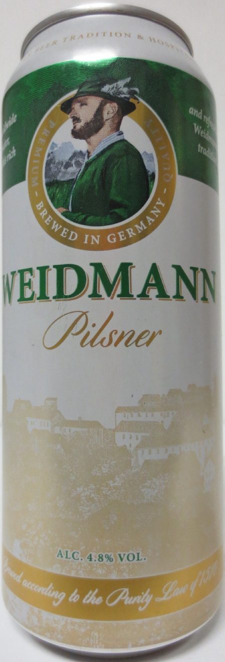 WEIDMANN PILSNER BEER 50CL