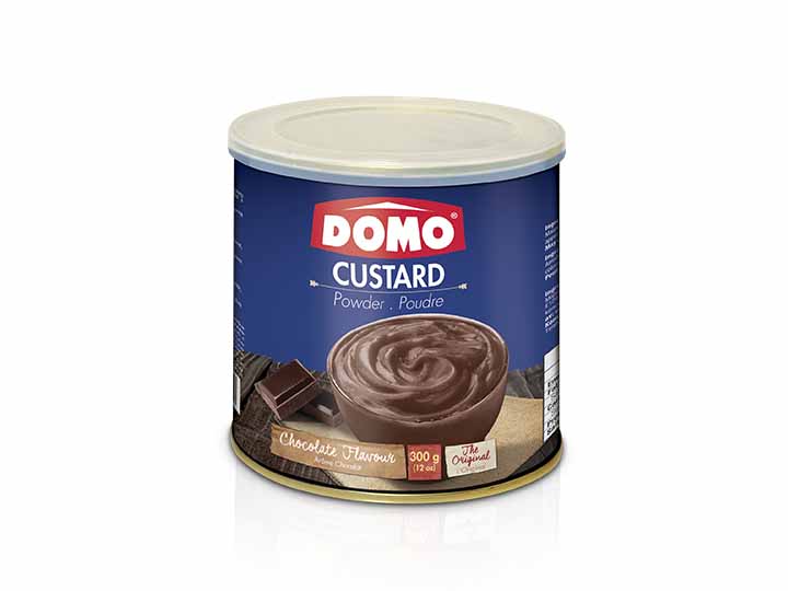 DOMO CUSTRD CHOCO 300G (12)