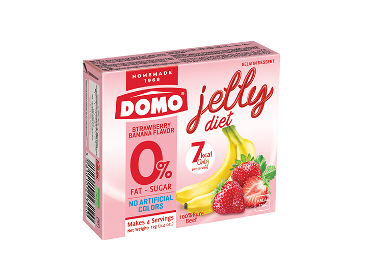 DOMO JELO DIET FRAISE/BANANE