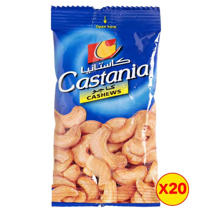CASTANIA CASHEWS 14G