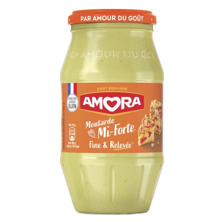 AMORA MOUTARDE MI-FORTE 415G