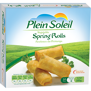 P.SOLEIL FRZ VEG SPRG ROLLS ++