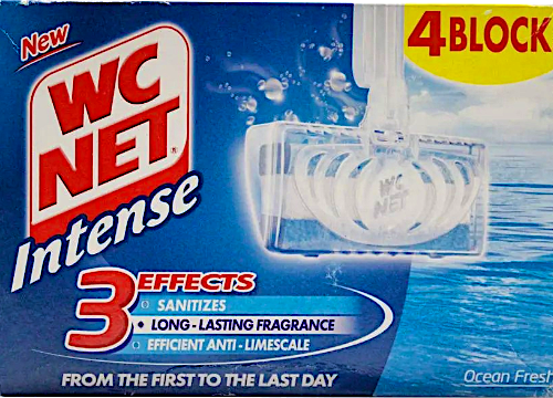 -WC NET BLK X4 OCEAN