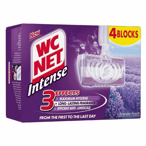 -WC NET BLK X4 LAVEND