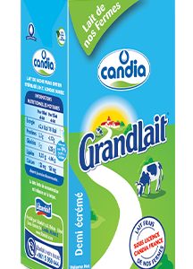 CANDIA ULTRA HEAT TREATMENT DEMI ECREME 250ML X6