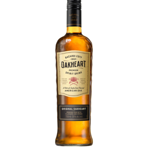 BACARDI 70CL OAK HEART