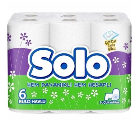 SOLO SMART CHOICE PAPER TOWEL 6 ROLLS