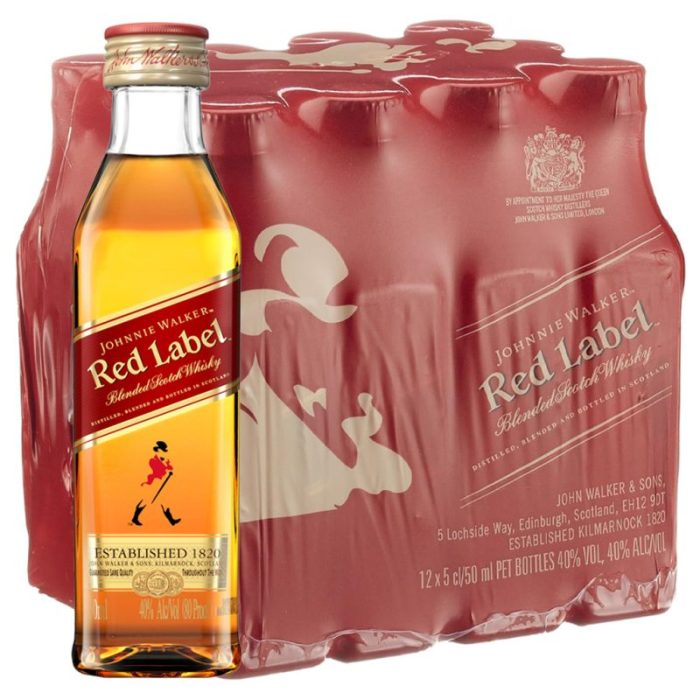 JOHNNIE WALKER RED MINIATURE
