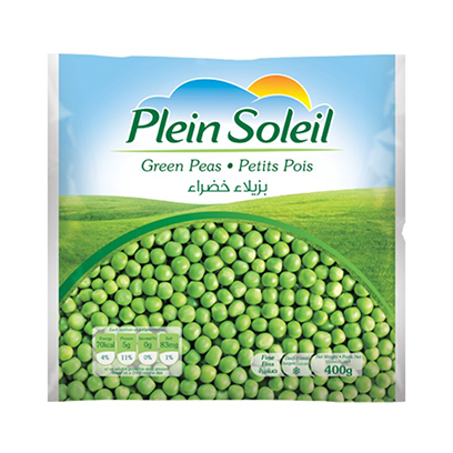 P.SOLEIL FRZ PEAS 400G (20)