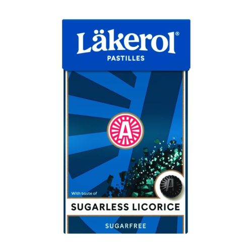LAKEROL SUGARLESS LICORICE SUGAR FREE