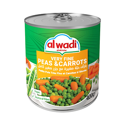 W.A PEAS&CAROT 400G V/F
