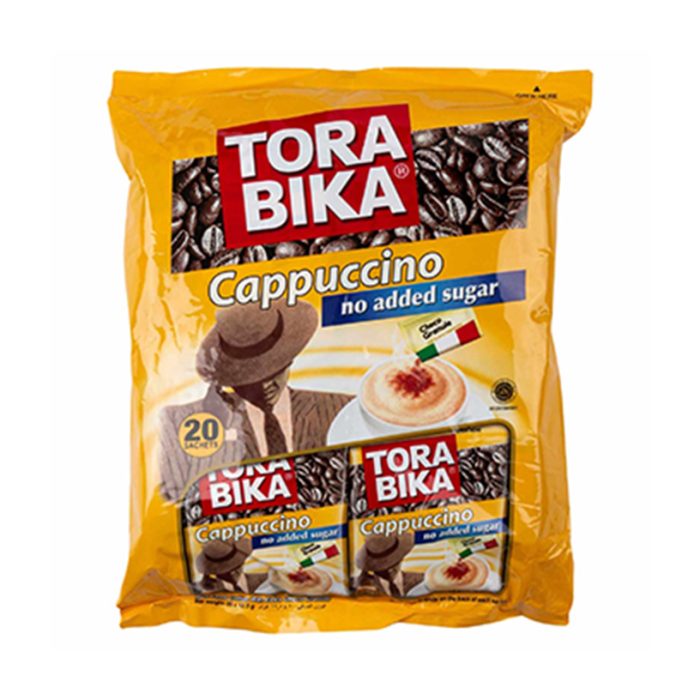 TORA BIKA CAPPUCHINO SUGAR FREE (20 PACKS)