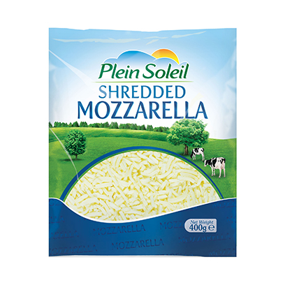 P.SOLEIL SHRED MOZZ 400G (12)