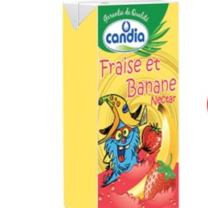 CANDIA JUS STRAWBERRY & BANANA 125ML