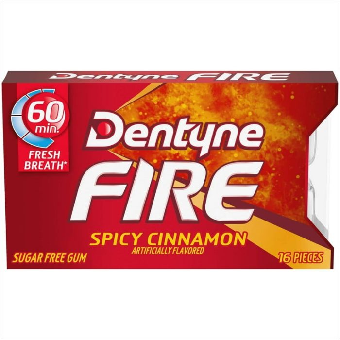 DENTYNE FIRE SPICY CINNAMON