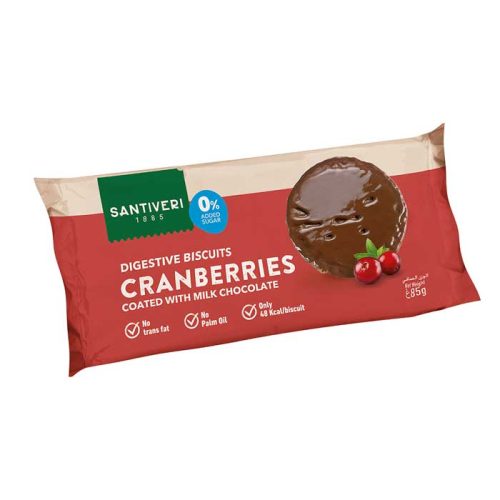 STV DIGSTV 85G CRANBERIES W CHOC