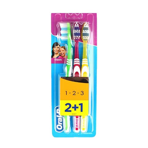 ORAL-B BR CLASSIC MED 40 2+1F