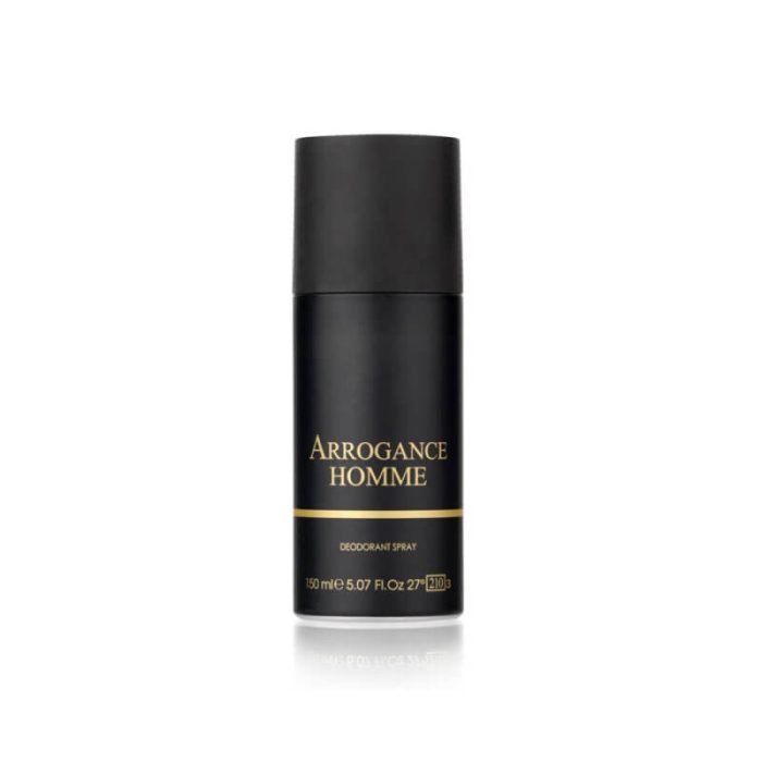 ARROGANCE DEODORANT FOR MEN BLACK 150ML