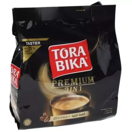 TORA BIKA 3IN1 INSTANT COFFEE (20 PACKS)