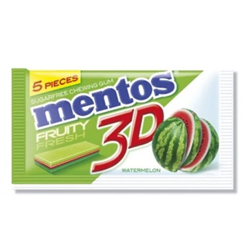 MENTOS 3D FINSEAL WATERMELON 5 PIECES