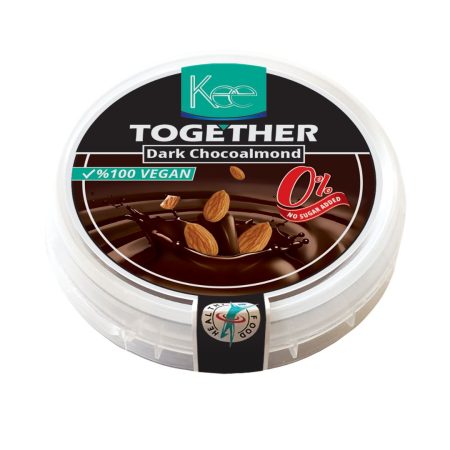 KEE TOGETHER DARK CHOCOLATE ALMOND 0% SUGAR
