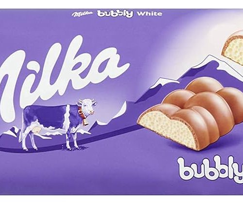 MILKA 95G BUBLY WHT  (MC)