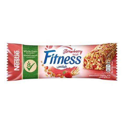 FITNESS BAR STRAWB 23.5G (24)