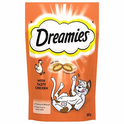DREAMIES CAT 60G CHICKEN (6)