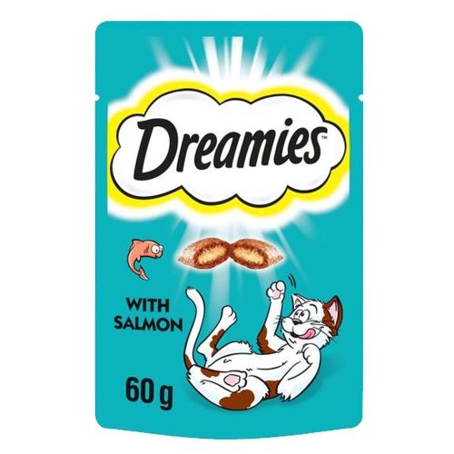 DREAMIES CAT 60G SALMON (6)++