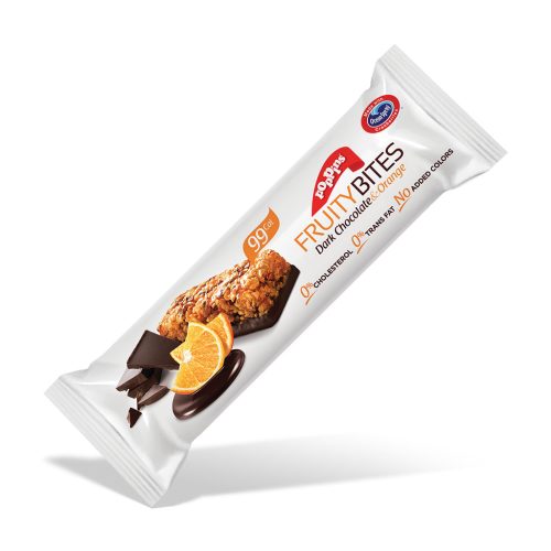 POPPINS FRUITY BITES DARK CHOCOLATE & ORANGE