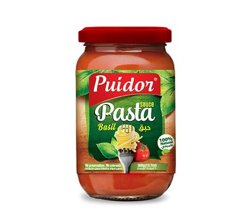 PUIDOR SCE PASTA BASIL 360G (12)
