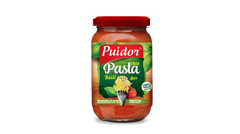 PUIDOR SCE PASTA BASIL 360G (12)