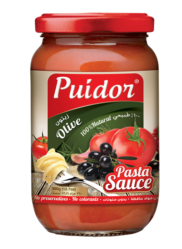 PUIDOR SCE PASTA OLIVE 360G (12)