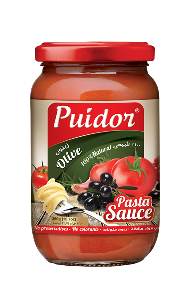 PUIDOR SCE PASTA OLIVE 360G (12)