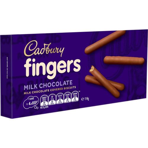 CADB FINGER MLK CHOC 114G (20) MC
