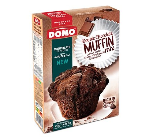 DOMO MUFFIN DBL CHOCO