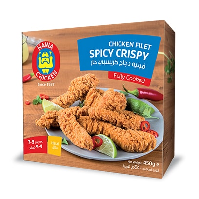 HAWA FILET CRISPY SPICY 450G