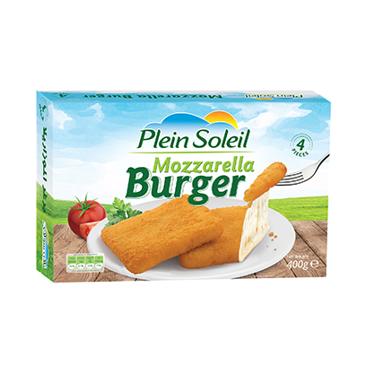 P.SOLEIL FRZ MOZZ BURGERS 400G