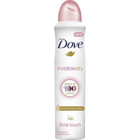 DOVE DEODORANT FLORAL TOUCH 250ML
