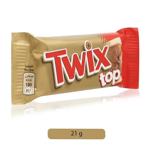 TWIX TOP CHOCOLATE COOKIE BAR 21G