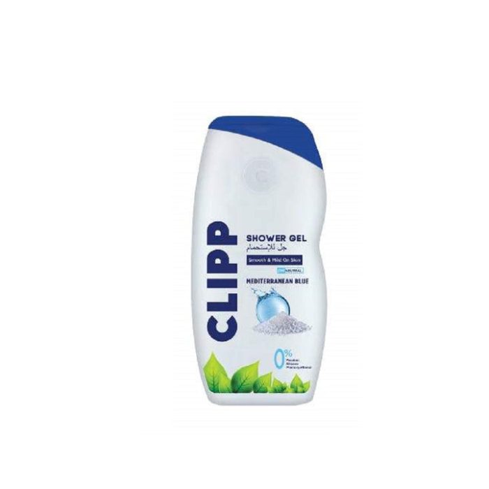 CLIPP SHOWER GEL MEDITERRANEAN BLUE 250ML