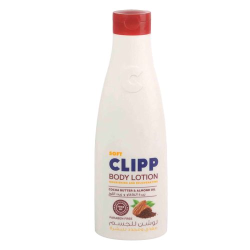 CLIPP COCOA BUTTER AND ALMOND OIL BODY LOTION 250ML