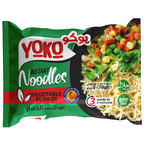 YOKO NOODLES VEGETABLES 70G