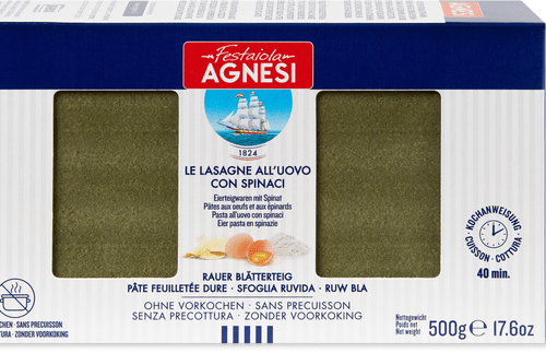 AGNESI LASAGNE VERDE 500G