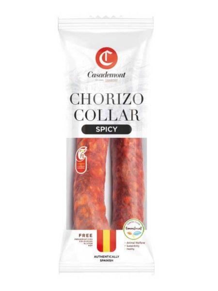 CASADEMONT CHORIZO COLLAR  SPICY 225G