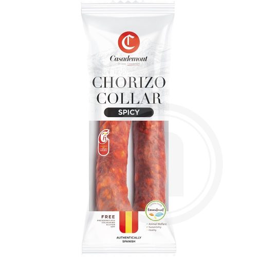 CASADEMONT CHORIZO COLLAR  SPICY 100G