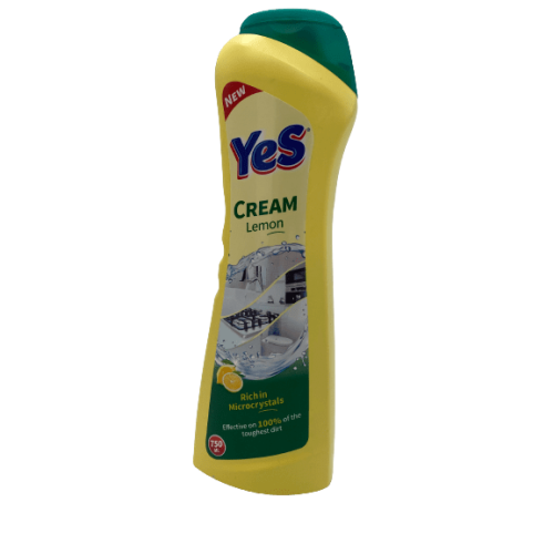 YES CREAM CLEANER LEMON 750ML